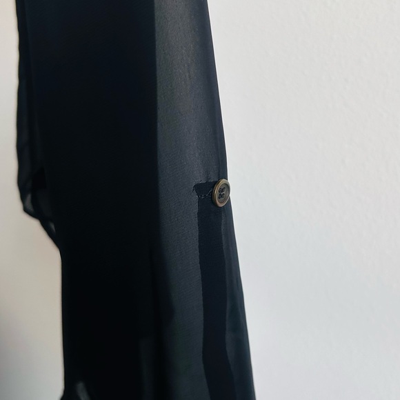 Vanity Black and Olive Button-Down Shirt - Picture 10 of 10